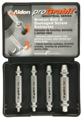 Alden 8440P Grabit Pro Broken Bolt and Damaged Screw Extractor