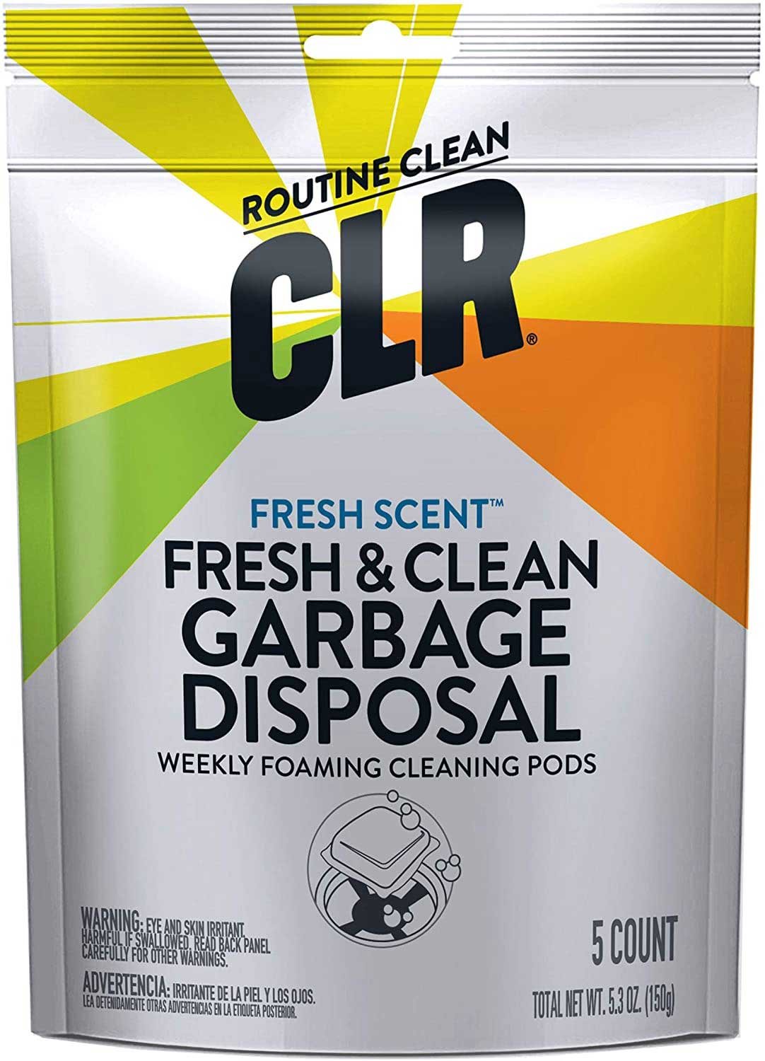 CLR Fresh & Clean Garbage Disposal