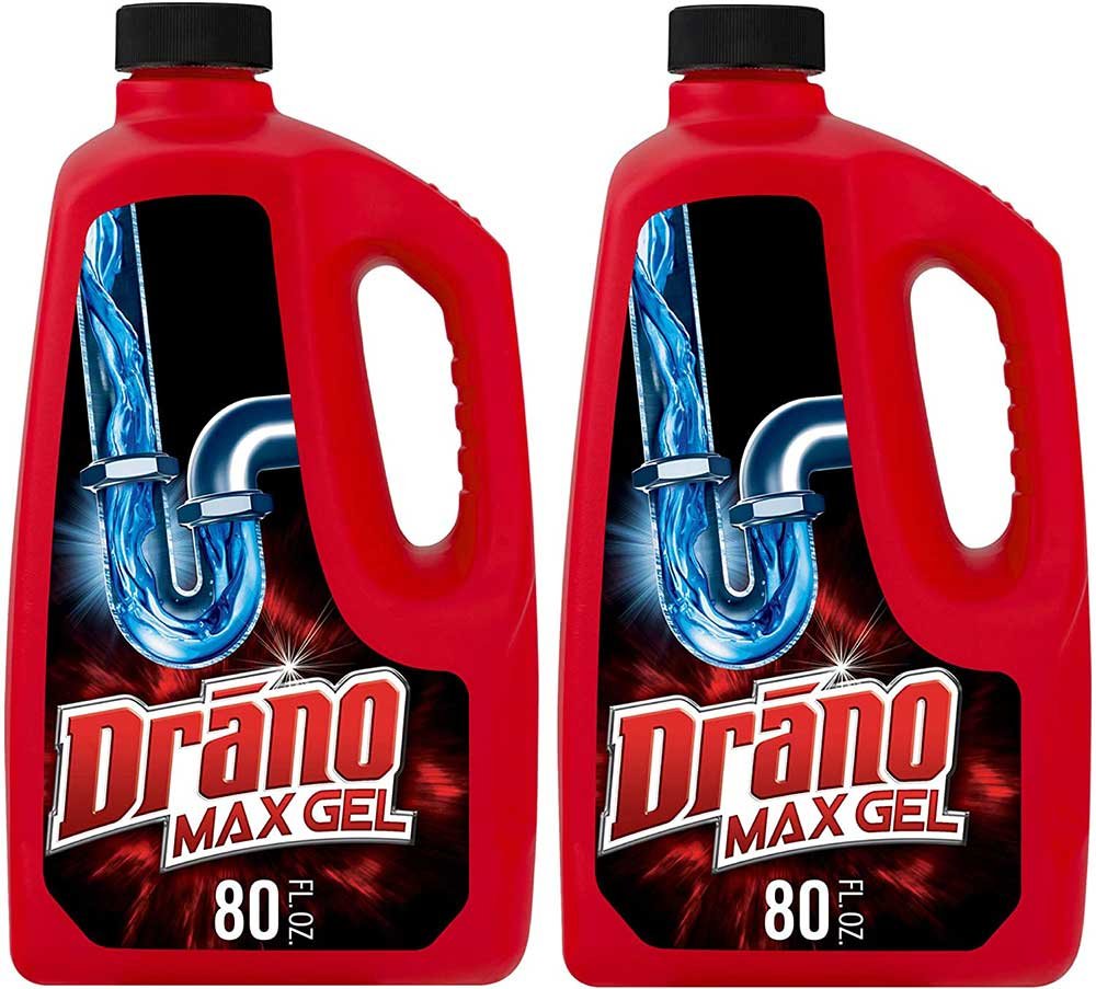 Drano Max Gel Drain Clog Remover and Cleaner for Shower or Sink Drains