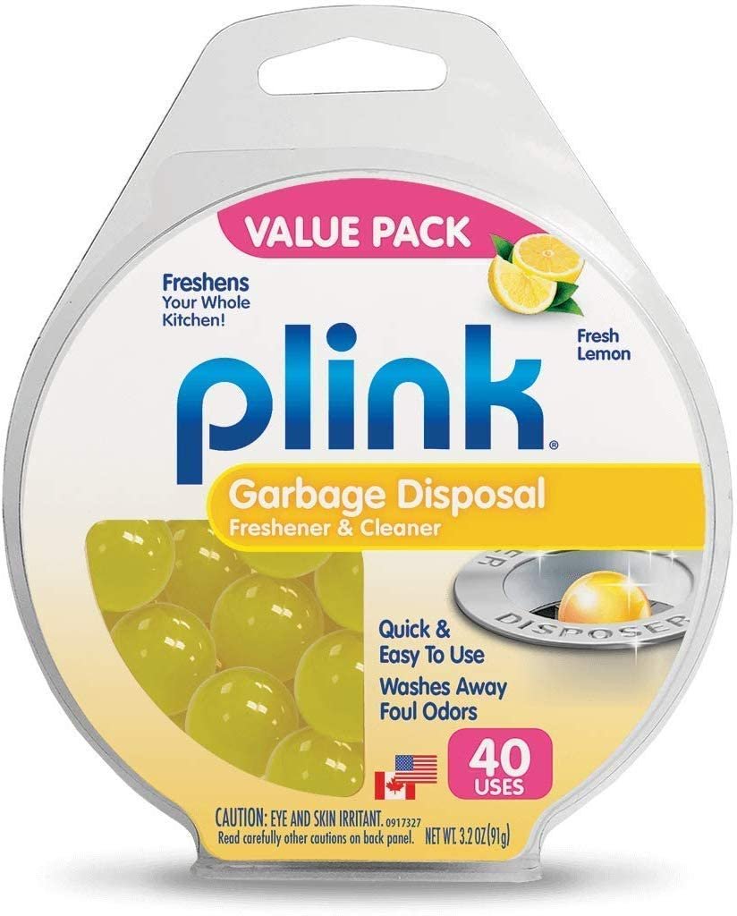 Plink Garbage Disposal Cleaner, Freshener & Odor Removing Balls