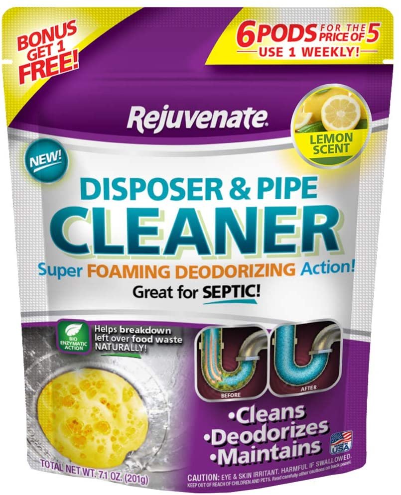 Rejuvenate Garbage Disposal and Drain Pipe Cleaner