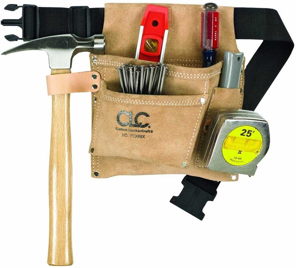 CLC Custom Leathercraft IP489X Tool Bag & Belt- Best Tool Belt