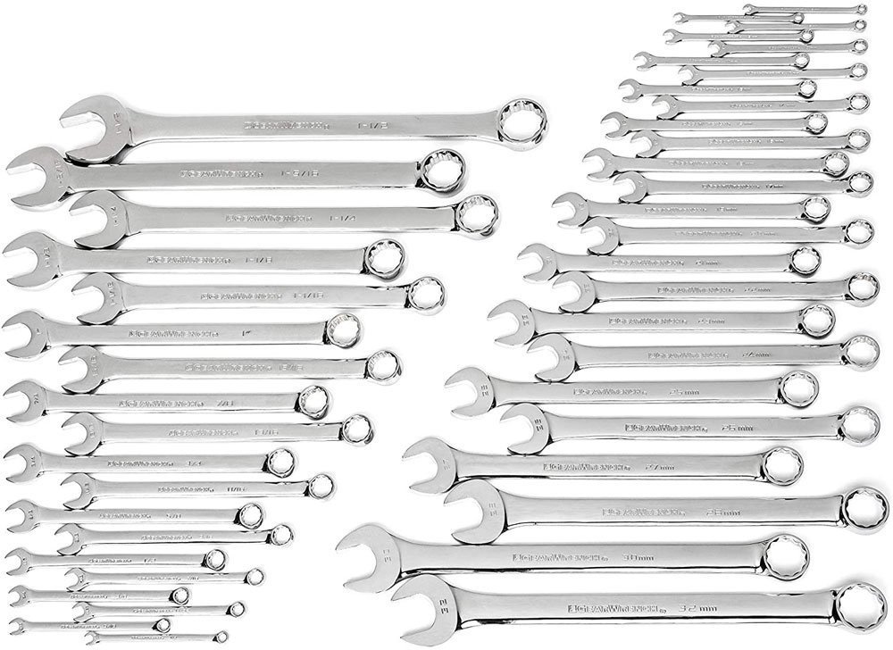 GEARWRENCH Combination Wrench Set- 81919 (SAE/Metric)
