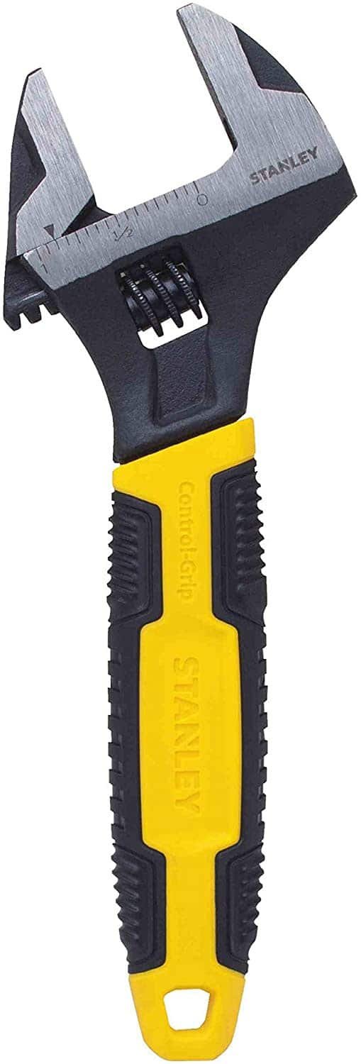 Stanley 6 Inch MaxSteel Adjustable Wrench (90-947)- Best Adjustable Wrench