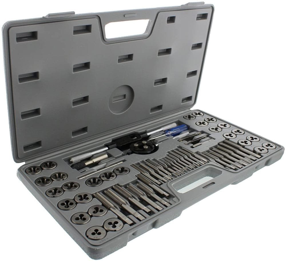 ABN Metric and SAE Tap and Die 60-Piece Rethread Set