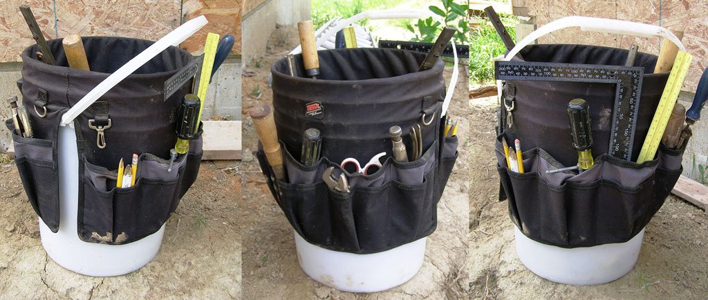 How to build a DIY bucket tool organizer